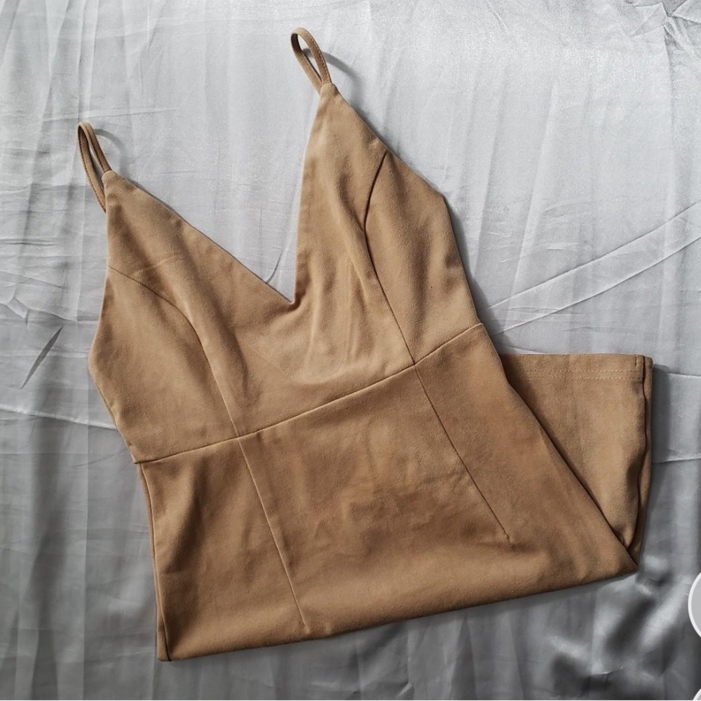 Forever 21 Suede Mini Bodycon Dress